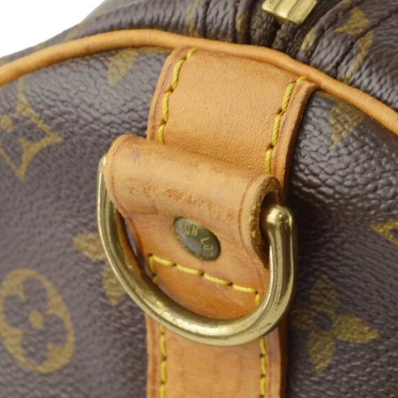 LOUIS VUITTON KEEPALL BANDOULIERE 55 TRAVEL BAG MONOGRAM - Picture 10 of 10